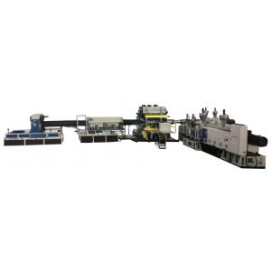 Corrugated Pe Pipe Production Line , Plastic Pipe Extrusion Line Large Drainage Pipe