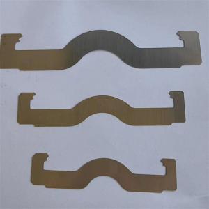 China Anti Corrosion Pipe Spring Clamp Conduit Spring Clips Uniform Surface supplier