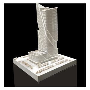 China Skyscraper Architecture Miniature Models Dynamic Design 1:100 Architecture Model wholesale