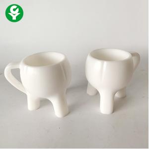 China Creativecreative Tea Cups Model 12X10X12cm Single Package Size White Color supplier