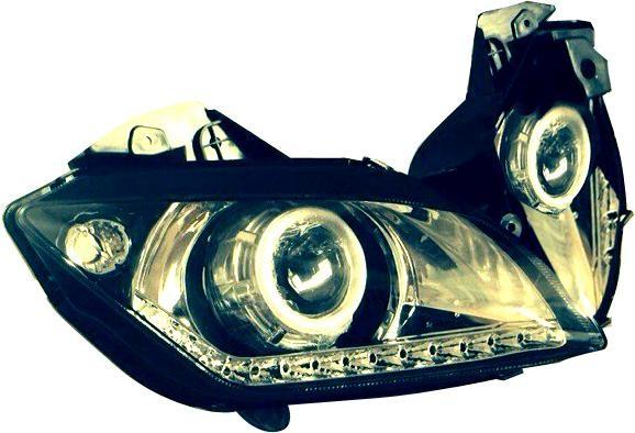 LED HID Head Light Motorcycle Spare Parts Blue Lig Lens Headlamps YAMAHA YZF-R15