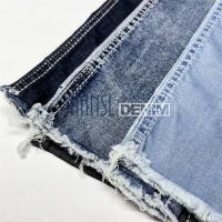 Stretchable Medium Weight Denim Fabric Blue Denim Material 10.8 oz