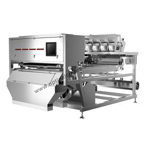 China Tipo máquina da correia de classificação do camarão com o sensor alto da imagem do CCD da definição supplier