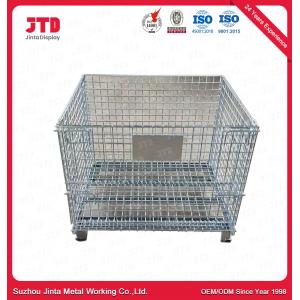 Steel Q195 Storage Wire Cage Wire Display Shelving