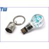 Classic Acrylic LED Light Bulb Memory Drive 128GB Thumbdrive Stick