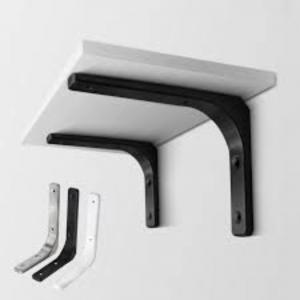 Customized Stainless Steel or Brass Wall Mounted Shelf Brackets for In-house Inspection