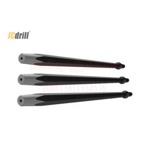 Steel Tapered Rock Drill Rods , Durable H25 Hex Tapered Hollow Drill Rods