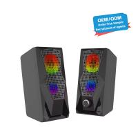 China Portable USB Power 2.0 Laptop Woofer Speaker System With Active Mini Design And Plastic Construction on sale