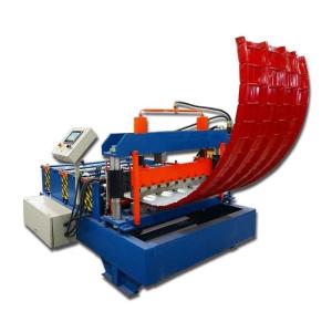 China El metal automático hidráulico que curva el tejado curvado máquina puede doblar un tejado más grande supplier