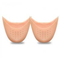 China Ballet Shoe Foot Pads,Highly breathable ballet pointe shoes wear foot care dancing gel silicone toe pads on sale