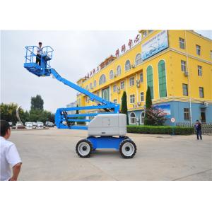 China Professional Design Electric Articulating Boom Lift Double Controllers Sompact supplier