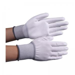 China Carbon Fiber PU ESD Anti Static Gloves Work Safety Gloves Quick Seller supplier