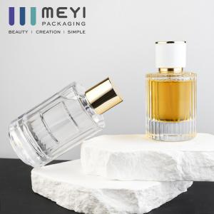China White Perfume Spray Bottle 100ml 0.075ml Cylinder Round supplier