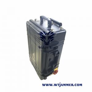 Anti - Explosion Drone Signal Jammer , Drone Frequency Jammer For Hostage Negotiations