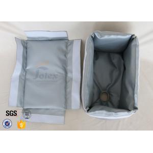 Removable Fiberglass Insulation Jacket 300℃ 25MM Heat Resistant Actuator Cover