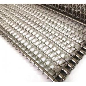 SS 304 Plain Weave Wire Mesh Flat Wire Mesh Belt For Dry Nuts Roasting Machine