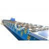 Metal Floor Deck Roll Forming Machine With Hydraulic Steel Cutting And Electric