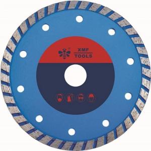 China Porcelain Concrete Diamond Stone Cutting Disc 150mm 180mm Fast Speed Blue wholesale