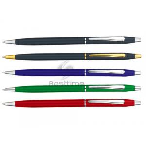 China Eco - friendly black, red, blue ink Twist Ball Pen / Ballpoint Pens Mt1002 supplier