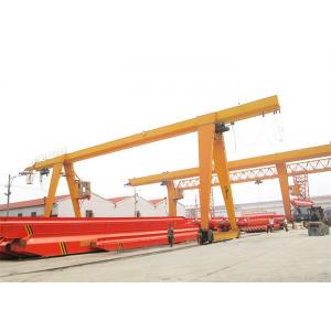 MH Single Girder 800t Rail Gantry Crane Outdoor With Hoist Box Structure