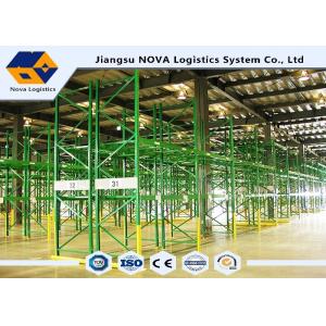 China Alta densidad de acero galvanizada del almacenamiento de tormento de Warehouse de la plataforma supplier