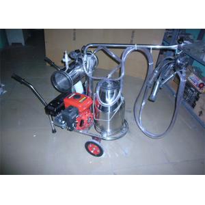 China Portable Removable Automatic Milking Machine With Gasoline Motor Drive supplier