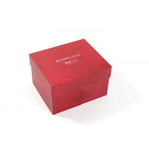 2 Tiers Red Cardboard Candy Boxes Packaging Mid Autumn For Mooncake