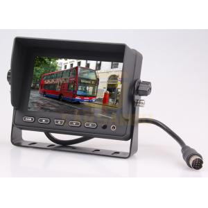 5 Inch Stand Alone Car TFT LCD Monitor For Bus / Truck , 3 Video Input