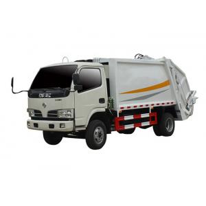 4 Ton Waste Truck Container Compactor Garbage Truck With 140KW YUCHAI Engine