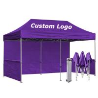 Triathlon Marathon Custom Advertising Banners Pop Up Tent Shelter