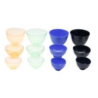China Flexible Medical Rubber Mixing Bowl For Dental Lab Nonstick Impression Alginate on sale