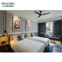 China Apartment  Dark Color Walnut Wood Complete Bedroom Sets on sale
