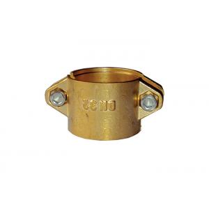 Forged Brass Hose Clamps Double Piece With Stainless Steel Screw Lock