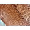 Concert Halls Drapery Copper Ring Mesh Chainmail Type 1mm Dia 8mm Aperture