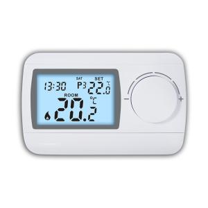 China 0.5C 868MHz Digital Programmable Thermostat For Underfloor Heating System supplier