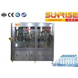 China 24000BPH Water Filling Line , SUS304 Mineral Water Bottling Machine wholesale