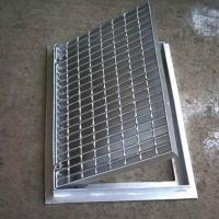 China 3mm Serrated Grating Trench Cover With Angle Frame on sale