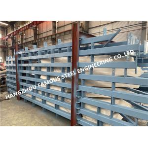 Galvanized Steel Truss Structure Fabrication Painted USA UK Q235B Q355b