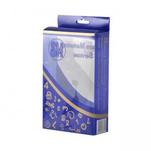 Waterproof UV Coating PVC Gift Packaging Boxes