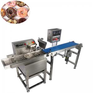 China CE certificated chocolate enrobing machine for sale supplier