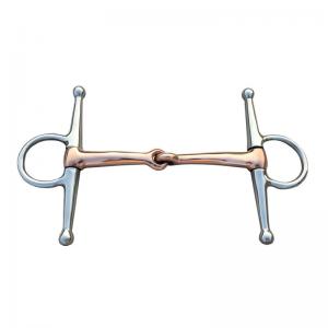 China Stainless Steel Horse Chewing Mouth Roller with Brass Hardware and Copper Jointed Bits supplier