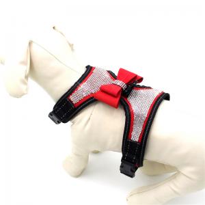 Durable Service Dog Vest / Reflective Dog Harness Multi Color With 3 Size