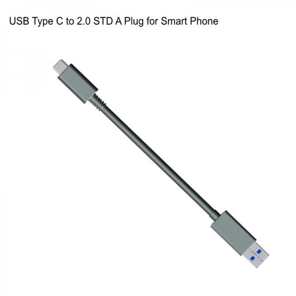 Foxconn USB Type-C Cables,Type-C to USB 2.0 STD A Plug,Connect type C phone to