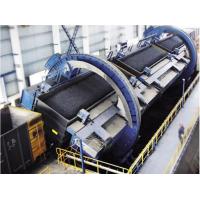 China Steel Wagon Unloading System Rotary Wagon Tippler Bulk Materials Handling on sale