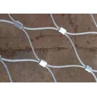 China 7X7 X Tend Flexible 316l Stainless Steel Wire Rope Mesh Netting on sale