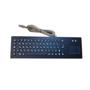 China 2.5m Cable PS2 SS304 Panel Mounted Keyboard IP65 Track Pad wholesale