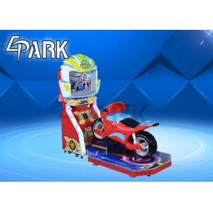 Amusement Indoor Playground Stunt Car Racing Simulator Game Machine with LED Light Effect