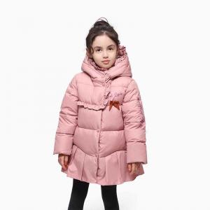 Wholesale High Quality Baby Down Outwear Winter Warm Kids Jacket Quilted Toddler Girl Heavyweight Coat