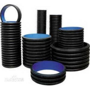 China Black HDPE Underground Electrical Conduit Plastic Pipe Low Temperature Resistance supplier