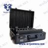 China Suitcase Portable Anti UAV Drone Jammer WIFI2.4G/5.8G GPS 315MHz Signal Jammer  4000 Meters wholesale